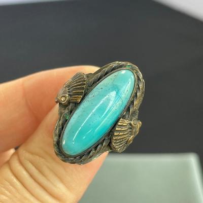 Vintage Stone Ring Chief Design