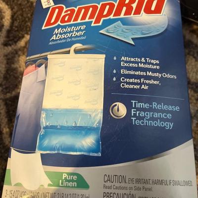 New box of damp rid moisture absorber