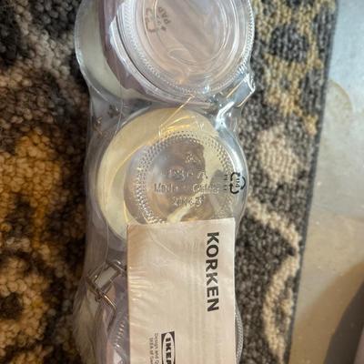 Set of 3 ikea seal container