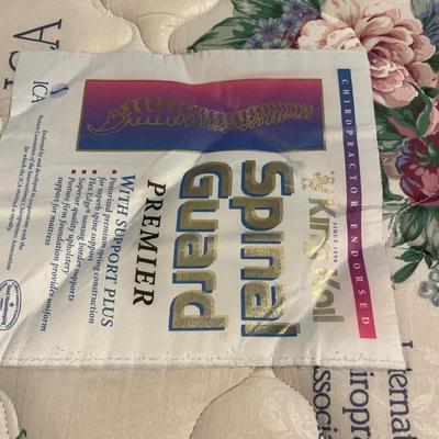 Queen mattress and bedding