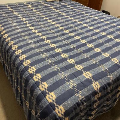 Queen mattress and bedding