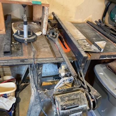 Table saw and more items