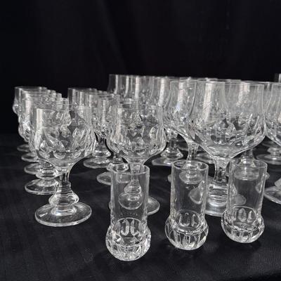 59pc Collection of Spode Crystal Glassware (K-DZ)