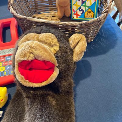 Basket of toys