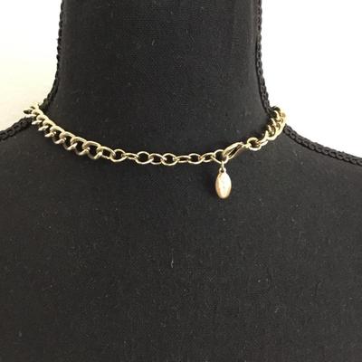 Guess gold tone necklace