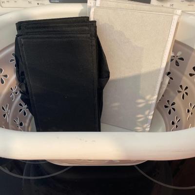 Foldable basket & cube bins