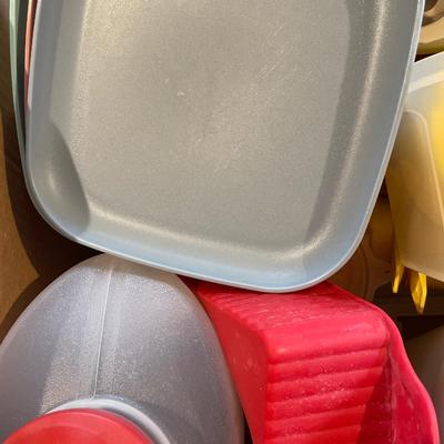 Box of tupperware