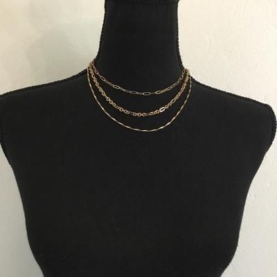 Lauren Conrad, gold toned layered necklace
