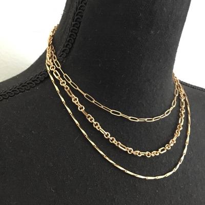 Lauren Conrad, gold toned layered necklace