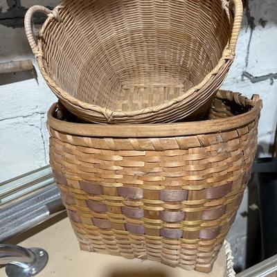 Bathroom and baskets