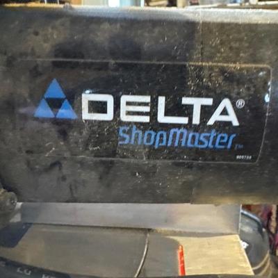 Delta Shopmaster miter saw with stand