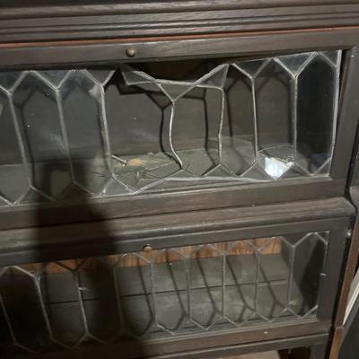Barrister lead glass cabinet