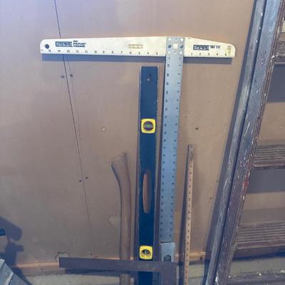 Shop Vac, Edger, wood ladder, sprayer and other tools