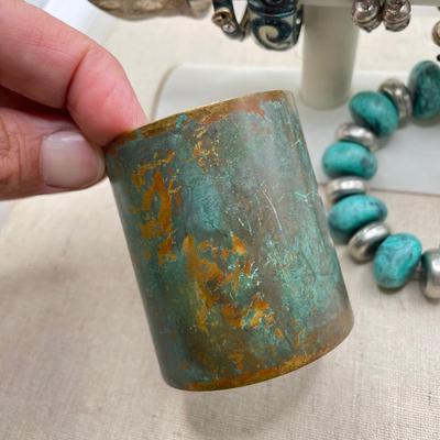 C. Wylie Pendant, Copper Cuff & Artistic Jewelry (ST-SS)