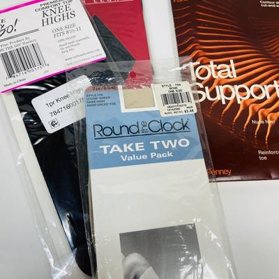 Vintage Lot: Panty Hose and Knee-Highs Nylons