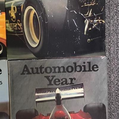 Automobile Year Books - 7 Volumes