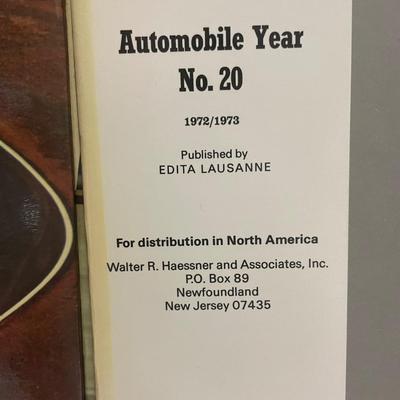 Automobile Year Books - 7 Volumes