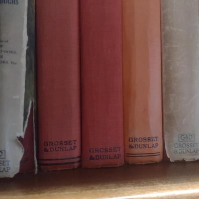 Set of Eleven Early Print Editions of Tarzan the Ape Man and Other Adventures by Edgar Rice Burroughs (U) #1