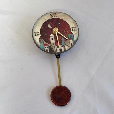 Sargadelos Mask, Ceramic Raku Clock, and More (LR-DZ)