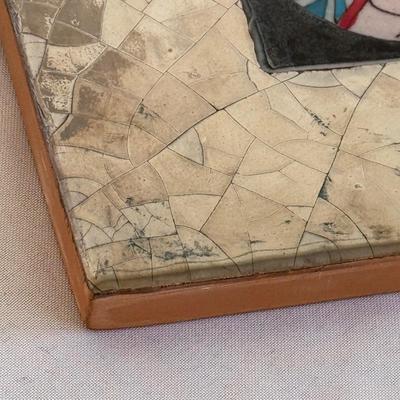 Sargadelos Mask, Ceramic Raku Clock, and More (LR-DZ)