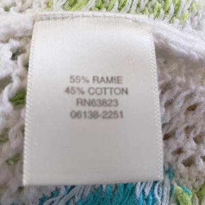 Christopher & Banks Open Weave Button Front Cardigan