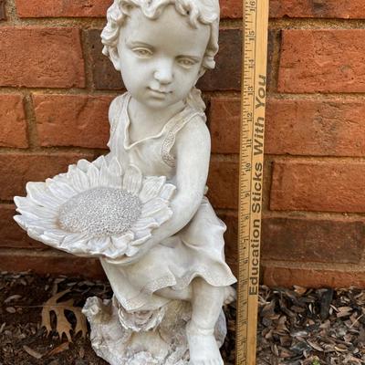 Girl statue
