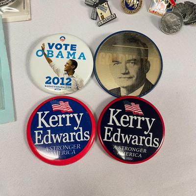 Collectible Pins, Buttons, Coins & Tuxedo Buttons (ST-SS)