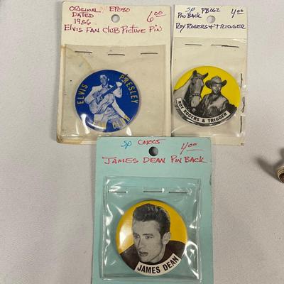 Collectible Pins, Buttons, Coins & Tuxedo Buttons (ST-SS)