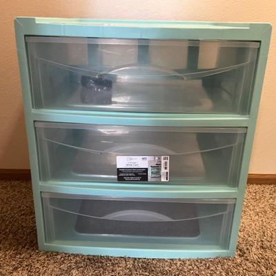 Mainstays 3 Drawer Storage w/wheels