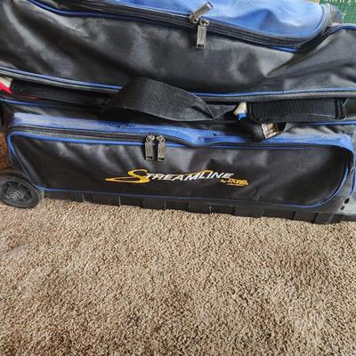 Storm STREAMLINE 3 Ball Roller Bowling Bag with 3 Balls
