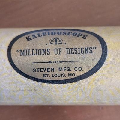Vintage Steven Kaleidoscope Millions of Designs Steven Mfg. St. Louis, MO.