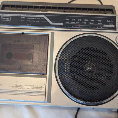 Yamaha Electronic Keyboard Clavier Electronique Sears Radio RCA Cassette Recorder