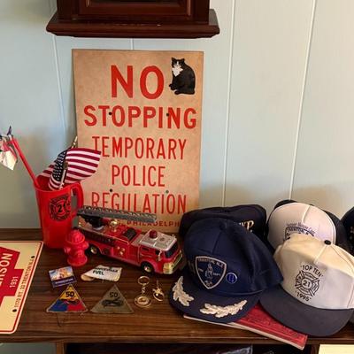 Firefighter Hat Lot