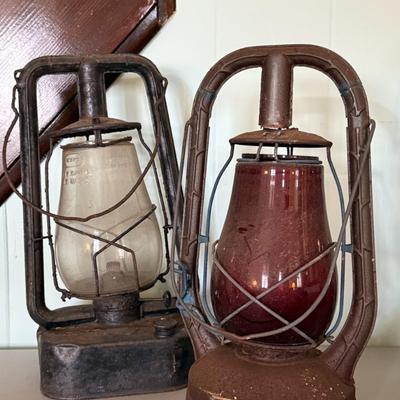 Vintage Kerosene Lanterns
