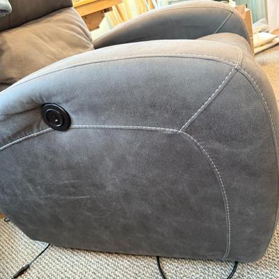 Grey Power Recliner