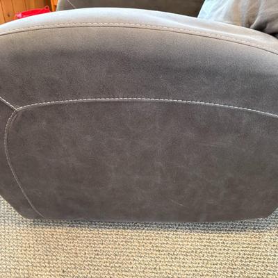 Grey Power Recliner
