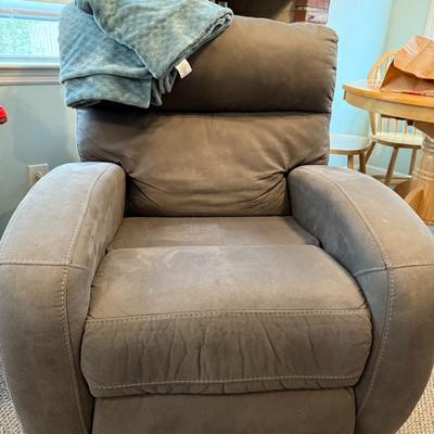 Grey Power Recliner
