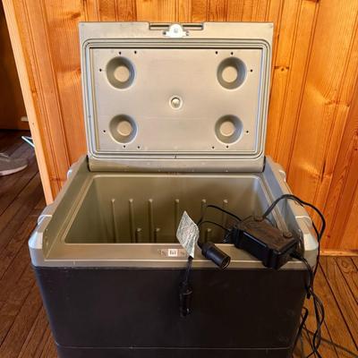 Coleman Cooler w/ Car Adapter Plug