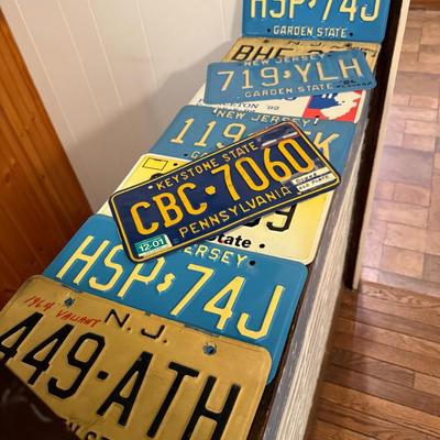 License Plates Lot
