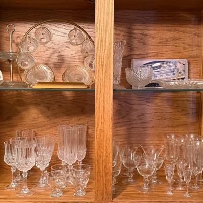 Misc Crystal and Glass Lot