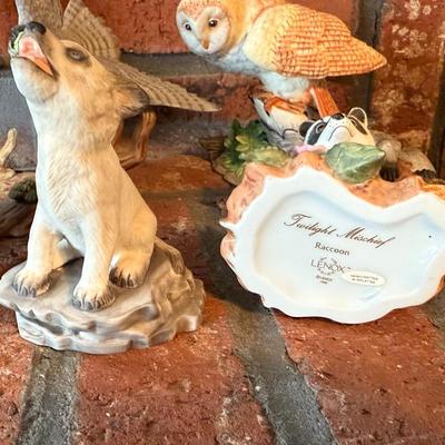Lenox Animal Figurines Lot