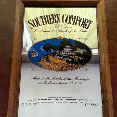 Southern Comfort Wood Framed Mirror