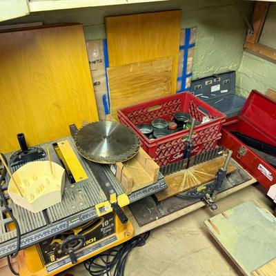 Bench Saw Lot (Basement)