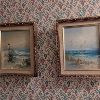 Original Framed Hand Painted Art