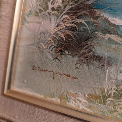 Original Framed Hand Painted Art