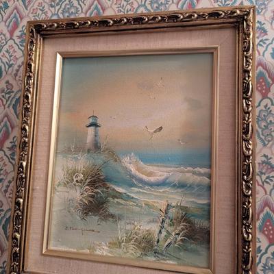 Original Framed Hand Painted Art