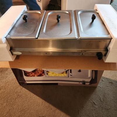 3 Tray Warming Tray