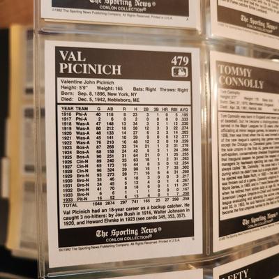 Baseball Card Binder Filled with Miscellaneous Cards