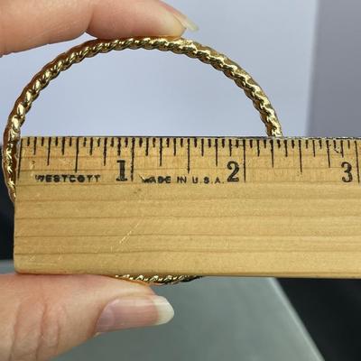 14K Yellow Gold Bangle Bracelet