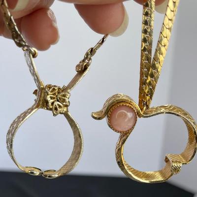 Set of 2 vintage Glove Holders